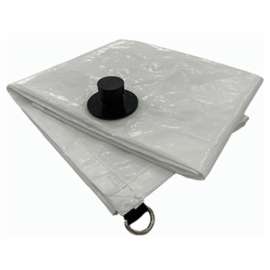 TG 5x5 WHT Leak Tarp