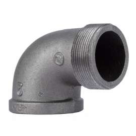 3/4 BLK Street Elbow