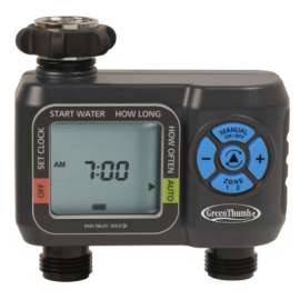 GT 2 Zone Water Timer