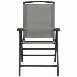 FS GRY STL FLD Chair