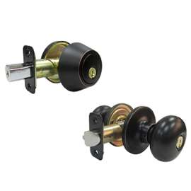 TG BRZ Mushcomb Lockset