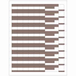 Cut Sheet Bin Labels