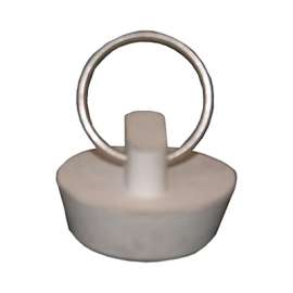 1" WHT Sink Stopper