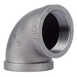 1" BLK 90 DEG Elbow