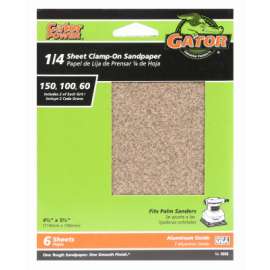 6PK 4x5 Sandpaper ASSTD