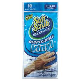 10CT Disp Vinyl Gloves