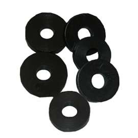 6PK 3/8" LG Fauc Washer