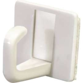6PK WHT Adhes Cup Hook