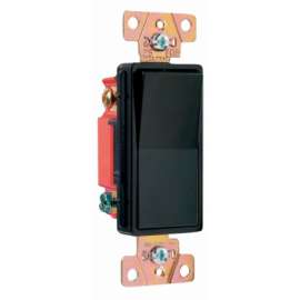 20A BLK 3WY Deco Switch