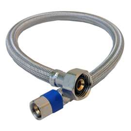 3/8x1/2x12 SS Connector
