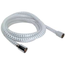 MP 96"CHR/WHT SHWR Hose