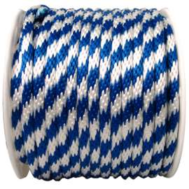5/8x200 BLU/WHT Rope