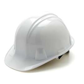 TG WHT Ratch Hard Hat