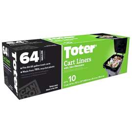 10CT 64GAL Cart Liner