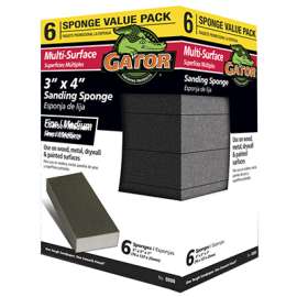 6PK X-Fine Sand Sponge