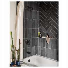 Banb BLK Tub/SHWR Head