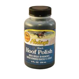 8OZ BLK Hoof Polish
