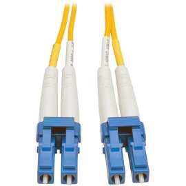 Tripp Lite 3M Duplex Singlemode 9/125 Fiber Optic Patch Cable LC/LC 10' 10ft 3 Meter, LC Male, LC Male, 9.84ft, Yellow
