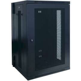Tripp Lite 18U Wall Mount Rack Enclosure Server Cabinet Hinged w/ Door & Sides, 19" 18U Wall Mounted