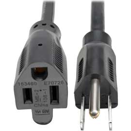 Tripp Lite Computer Power Extension Cord 13A 16AWG 5-15P to 5-15R 10' 10ft, (NEMA 5-15P to NEMA 5-15R) 10-ft.