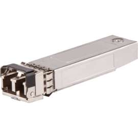 HPE Aruba 10G SFP+ LC SR 300m OM3 MMF Transceiver - For Data Networking, Optical Network - 1 x LC 10GBase-SR Network - Optical Fiber - Multi-mode - 10 Gigabit Ethernet - 10GBase-SR - Plug-in Module