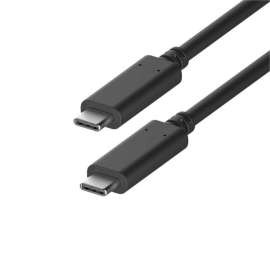 4XEM USB-C To USB-C Cable M/M USB 3.1 Gen 2 10GBPS 6FT Black - 5.91 ft USB Data Transfer Cable for PC, Wall Charger, Smartphone, MacBook Pro, Tablet, Docking Station, Computer, Power Adapter, Hard Drive, Monitor, MacBook Air, ... - First End: 1 x 24