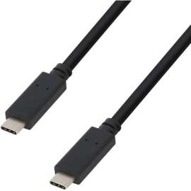 VisionTek USB-C to USB-C 3.1 Gen 2 Cable - 100W Power Delivery - 10Gbps - DP Alt Mode - 6.56 ft USB-C Video/Data Transfer Cable for Mobile Phone, Video Device - First End: 1 x USB 3.1 (Gen 2) Type C - Male - Second End: 1 x USB 3.1 (Gen 2) Type C
