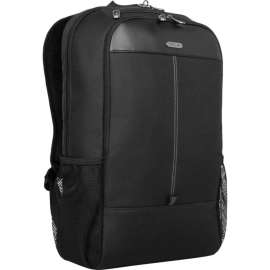 Targus Classic TBB944GL Carrying Case (Backpack) for 17" to 17.3" Notebook, Smartphone, Accessories - Black - Mesh Fabric Body - Shoulder Strap, Handle, Trolley Strap - 20.3" Height x 14.6" Width x 2.8" Depth - 5.68 gal Volume Capacity