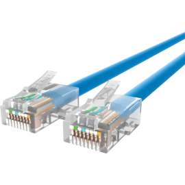 Belkin Cat.6 Snagless Patch Cable, RJ-45, RJ-45, 7ft, Blue
