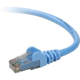 Belkin Cat. 6 UTP Patch Cable, RJ-45 Male, RJ-45 Male, 3ft, Blue