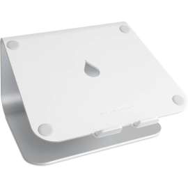 Rain Design mStand Laptop Stand, Silver, mStand transforms your notebook into a stylish and stable workstation so you can work comfortably and safely all day.