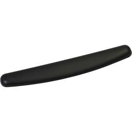 3M Gel Wrist Rest, 0.75" x 18" x 2.50" Dimension, Black, 1 Pack