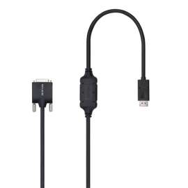 Belkin DisplayPort to DVI Cable, Male DisplayPort, DVI Male, 6ft