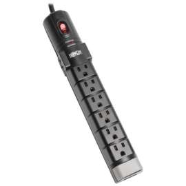 Tripp Lite Surge Protector Power Strip 120V 8 Outlet RJ11 6' Cord 2160 Joule - 8 x NEMA 5-15R - 1800 VA - 2160 J - 120 V AC Input - Cable Modem/DSL/Fax/Phone