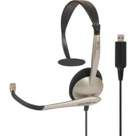 Koss CS95 USB Communication Headsets, Mono, USB, Wired, 32 Ohm