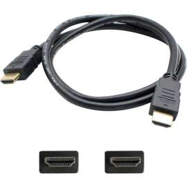 Addon 10ft HDMI 1.4 Male to HDMI 1.4 Male Black Cable For Resolution Up to 4096x2160 (DCI 4K), 100% compatible and guaranteed to work