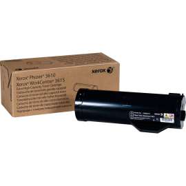 Xerox Toner Cartridge, Laser, Extra High Yield, 25300 Pages, Black