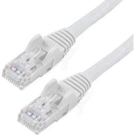 StarTech.com 6in CAT6 Ethernet Cable, White Snagless Gigabit, 100W PoE UTP 650MHz Category 6 Patch Cord UL Certified Wiring/TIA, 6in White CAT6 Ethernet cable delivers Multi Gigabit 1/2.5/5Gbps & 10Gbps up to 160ft, 650MHz