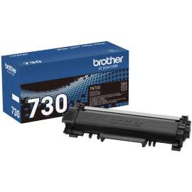 Brother Genuine TN-730 Toner Cartridge, Black, Laser, 1200 Pages, 1 Each