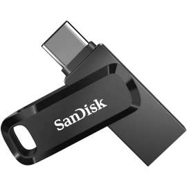 SanDisk Ultra Dual Drive Go USB Type-C 64GB, 64 GB, USB 3.1 (Gen 1) Type C, USB 3.1 (Gen 1) Type A, 150 MB/s Read Speed, 5 Year Warranty
