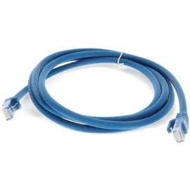 AddOn 3ft RJ-45 (Male) to RJ-45 (Male) Straight Blue Cat6A UTP PVC Copper Patch Cable - 3 ft Category 6a Network Cable for Network Device - First End: 1 x RJ-45 Network - Male - Second End: 1 x RJ-45 Network - Male - Patch Cable - 24 AWG - Blue