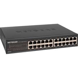 Netgear GS324 Ethernet Switch, 24 Ports, 2 Layer Supported, 12.10 W Power Consumption, Twisted Pair