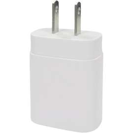 4XEM Up To 25W USB-C Power Adapter for iPhone 12 and all USB C Devices, Apple, Samsung and all USB-C device replacement wall charger with: (USB-C: 25W: 5V=3A, 9V=2.77A) ((USB-C (PPS): 25W: 3.3V-5.9V=3A, 3.3V-11V=2.25A)), White
