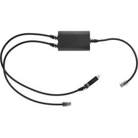 EPOS ,  SENNHEISER Ploycom Cable For Electronic Hook Switch CEHS-PO 01, Phone Cable for Phone, Wireless Headset, Electronic Hook Switch