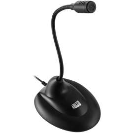 Adesso Xtream M1 Wired Condenser Microphone, 6 ft, 20 Hz to 20 kHz, 680 Ohm -38 dB, Omni-directional