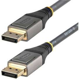 StarTech.com 10ft (3m) VESA Certified DisplayPort 1.4 Cable, 8K 60Hz HDR10, UHD 4K 120Hz Video, DP to DP Monitor Cord, DP 1.4 Cable, M/M, 9.8ft/3m VESA Certified DisplayPort 1.4 cable; 8K 60Hz/4K 120Hz video/32.4Gbps/HDR10/32Ch Audio, Monitor cord with 28