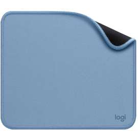 Logitech Studio Series Mouse Pad, 7.87" x 9.06" Dimension, Blue Gray, Natural Rubber, Nylon, Anti-slip, Anti-fray, Spill Resistant