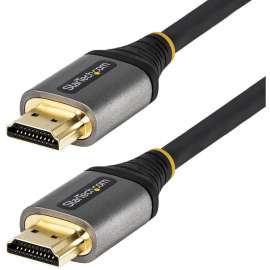 Startech.com 16ft (5m) Premium Certified HDMI 2.0 Cable, High Speed Ultra HD 4K 60Hz HDMI Cable w/ Ethernet, HDR10, UHD HDMI Monitor Cord, 16 feet (5m) Premium Certified High-Speed HDMI cable with Ethernet, Ultra HD HDMI 2.0 cable supports 18Gbps; 4K 60Hz