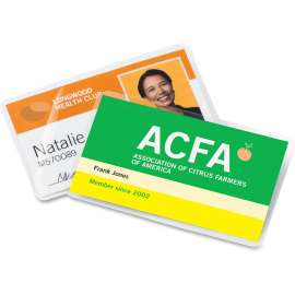 GBC HeatSeal 7 mil Card Laminating Pouches