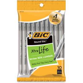 Bic Round Stic Ballpoint Pens